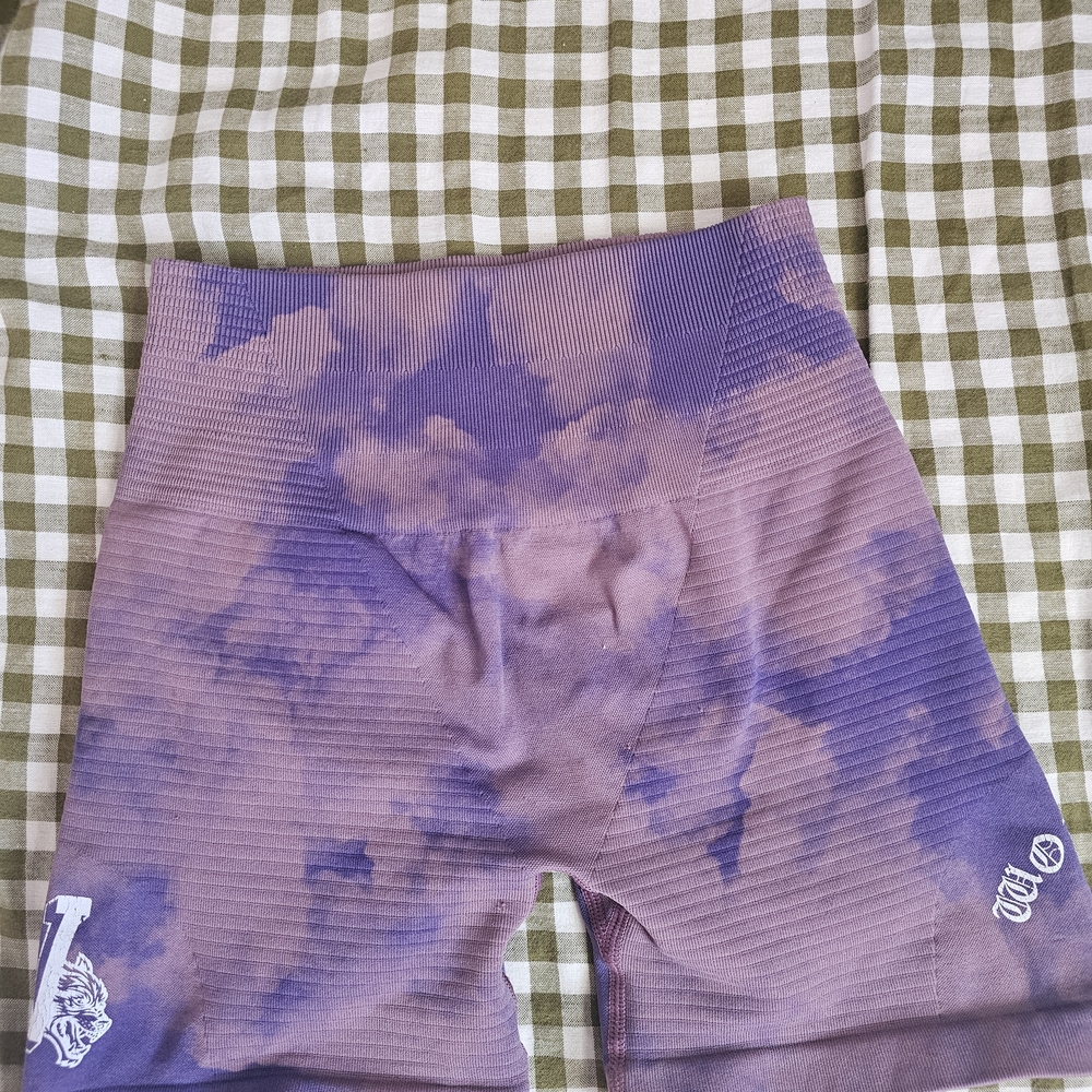 Darc Sport Cloudy Purple Biker Shorts